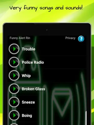 Funny Alert Ringtones android App screenshot 0