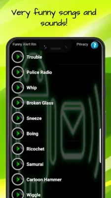 Funny Alert Ringtones android App screenshot 6